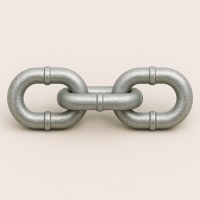 Цепь круглозвенная с буртиком Б2-12х48