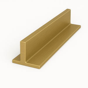 Латунный профиль Т-образный 14 мм ЛС59-1 в наличии в Курске