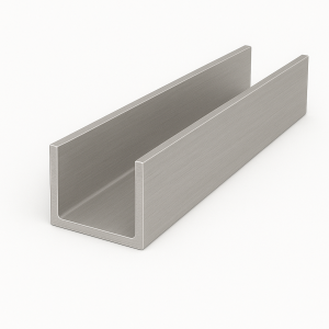 П-образный профиль алюминиевый 10,5х154х6,3 мм АМг5 ГОСТ 13623-90 в наличии в Курске