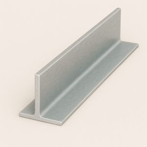 Т-образный профиль нержавеющий 110х110х11 мм AISI 316Ti в наличии в Курске