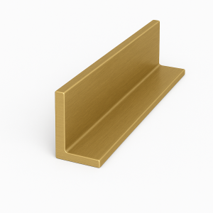 Латунный профиль Г-образный 10 мм Л63 в наличии в Курске