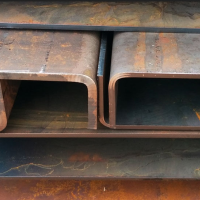 Швеллер стальной гнутый равнополочный 200х80х4 мм Ст3сп ГОСТ 8278-83