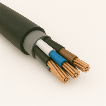Кабель контрольный алюминиевый АКВБбШв 4х4 изолированный круглый в наличии в Курске