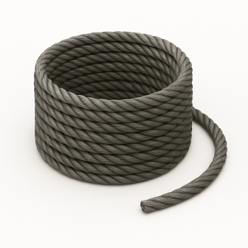 Канат одинарной свивки оцинкованный (Ж) 1 мм ГОСТ 3063-80 в наличии в Курске