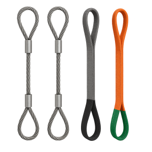 Строп текстильный кольцевой сиреневый 4 тн 2000х120 мм КСК в наличии в Курске