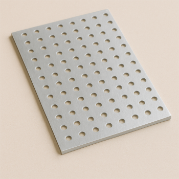 Алюминиевый перфорированный лист Rv 4х6х1 мм АМГ3Н2 в наличии в Курске