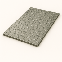 Лист стальной рифленый 5х1500х6000 мм ромб Ст3пс