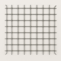 Защитная сетка от БПЛА и дронов кевларовая (арамидная) 100х100х5 мм