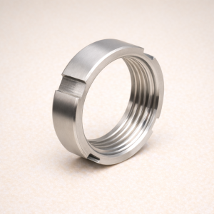 Гайка шлицевая AISI 304 2 1/2" в наличии в Курске