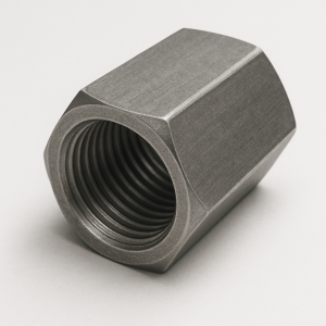 Гайка соединительная без покрытия 20ХН3А М20 мм DIN 6334 в наличии в Курске