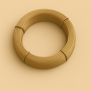 Латунная проволока тянутая 0,15 мм Л63 ГОСТ 1066-2015 в наличии в Курске