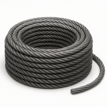 Канат крановый оцинкованный (С) 15 мм смазка (А) ГОСТ 2688-80 в наличии в Курске