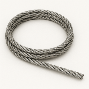 Трос нержавеющий авиационный 6,8 мм ЛК-О 6х19(1+6+12)+1х19(1+6+12) ГОСТ 2172-80 в наличии в Курске