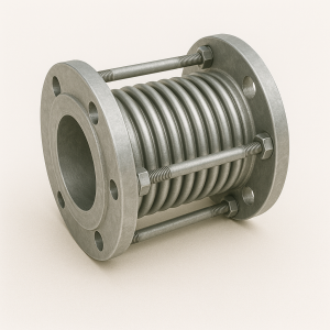 Компенсатор стальной осевой фланцевый ДУ 100 в наличии в Курске