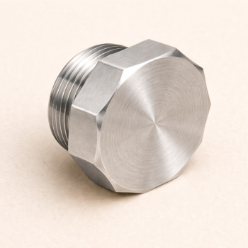 Заглушка под десятигранник AISI 316 2 1/2" НР в наличии в Курске