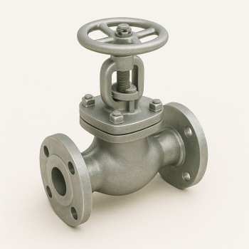 Стальной клапан обратный фланцевый ДУ 50 РУ 400 ГОСТ 27477-87 в наличии в Курске