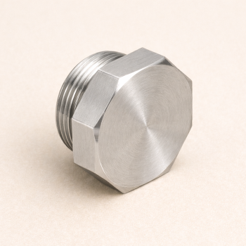 Заглушка под восьмигранник AISI 316 3" НР в наличии в Курске