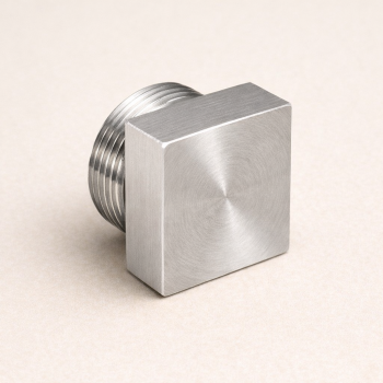 Заглушка квадратная AISI 304 1" НР в наличии в Курске
