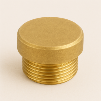 Заглушка латунная ДУ 32 НР в наличии в Курске
