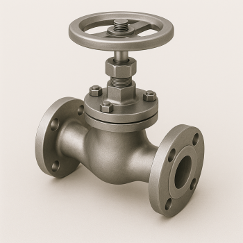 Клапан нержавеющий фланцевый Ду 15 Ру 16 AISI 316 в наличии в Курске