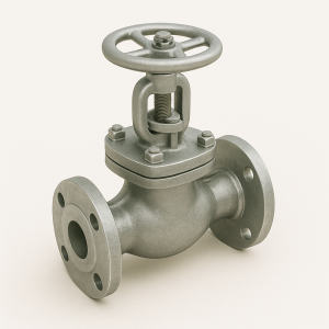 Стальной клапан запорный сальниковый фланцевый ДУ 32 РУ 250 ГОСТ 9697-87 в наличии в Курске