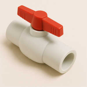 Кран полипропиленовый шаровый 50 мм в наличии в Курске