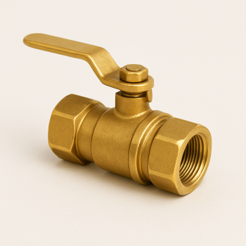 Латунный кран конусный проходной муфтовый ДУ 32 РУ 6,3 ГОСТ 15527-2004 в наличии в Курске