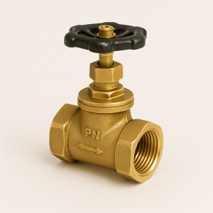 Клапан обратный латунный муфтовый пружинный ДУ 40 в наличии в Курске